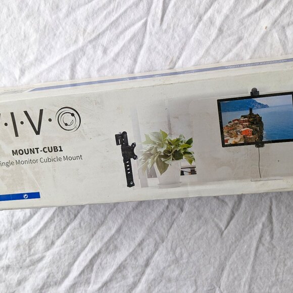 VIVO Single Monitor Cubicle mount home office computer screen holder MOUNT-CUB1 - Picture 7 of 14